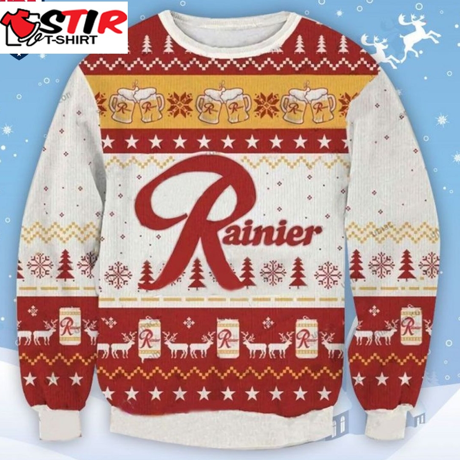Hot Rainier Ver 2 Ugly Christmas Sweater