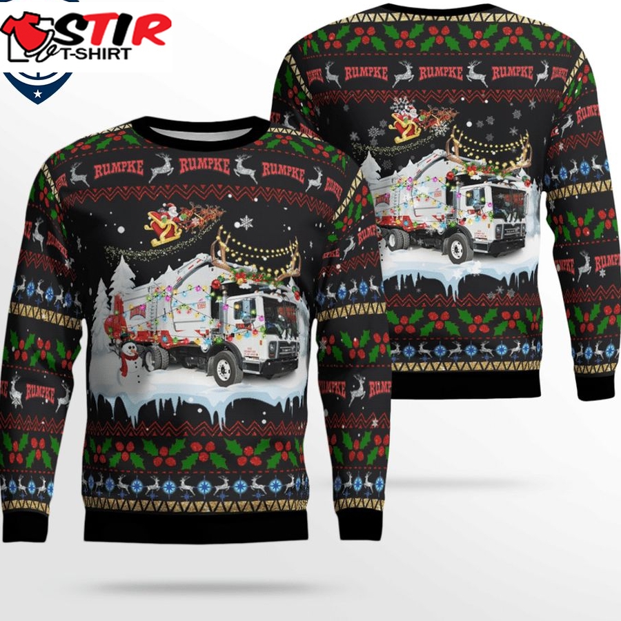 Hot Rumpke Waste & Recycling Ver 4 3D Christmas Sweater