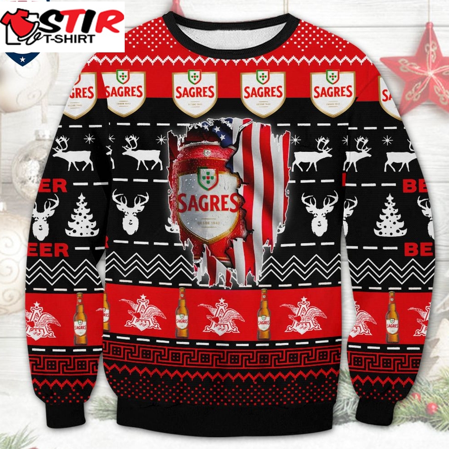 Hot Sagres Ugly Christmas Sweater