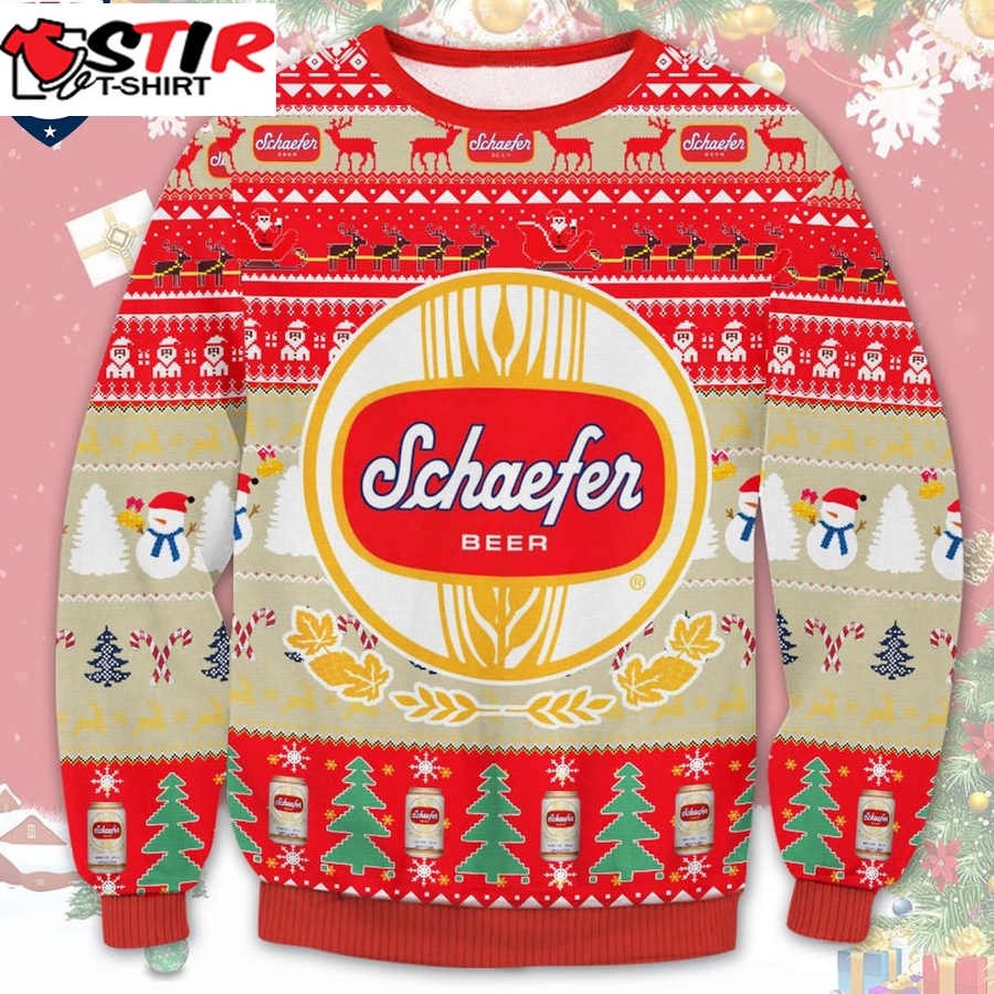 Hot Schaefer Ugly Christmas Sweater