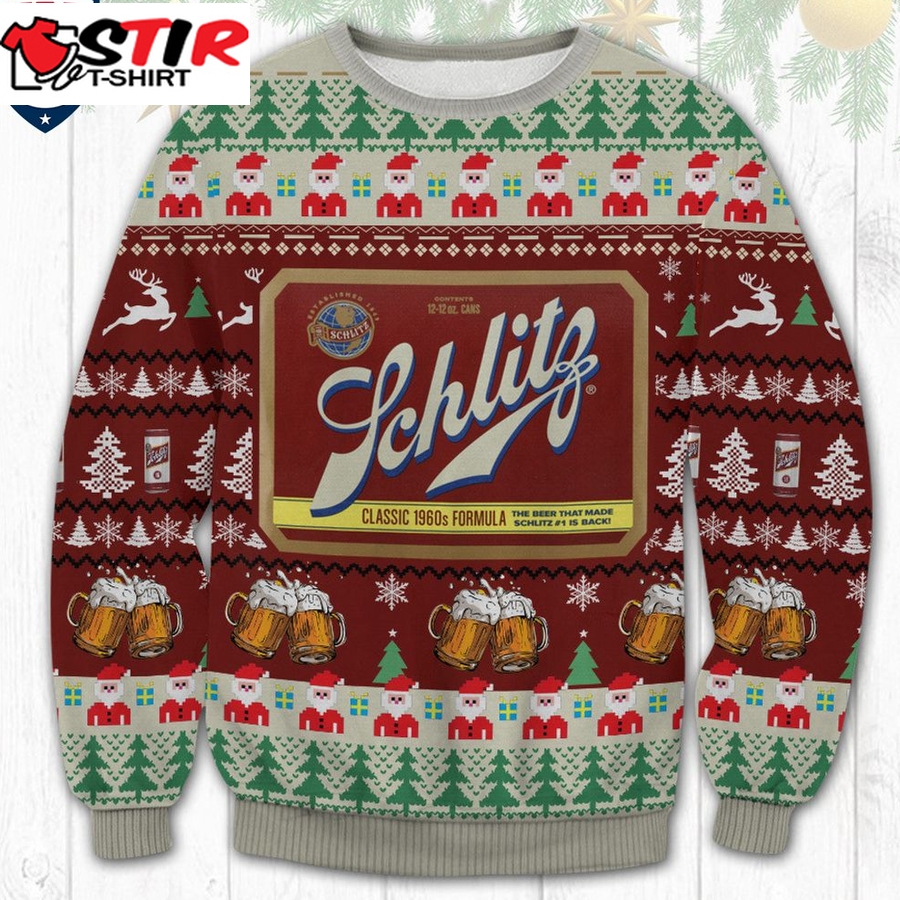 Hot Schlitz Ugly Christmas Sweater