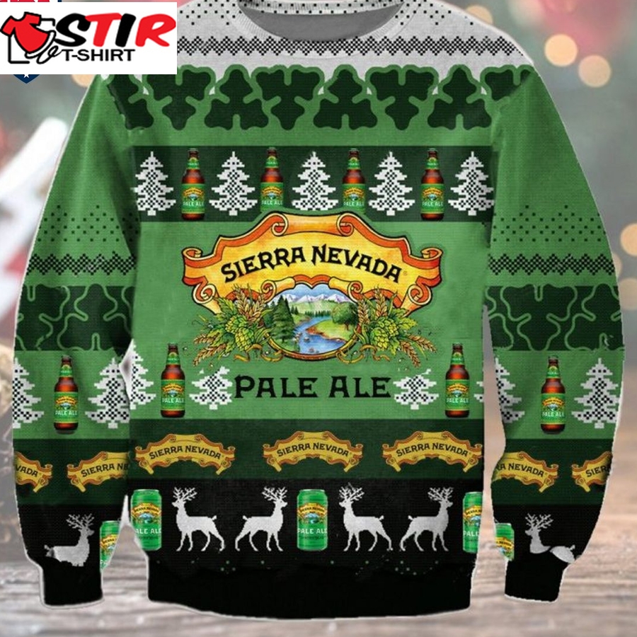 Hot Sierra Nevada Ugly Christmas Sweater