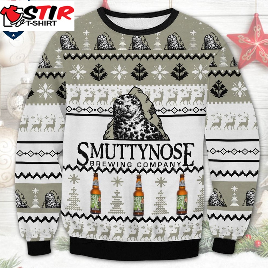 Hot Smuttynose Ugly Christmas Sweater