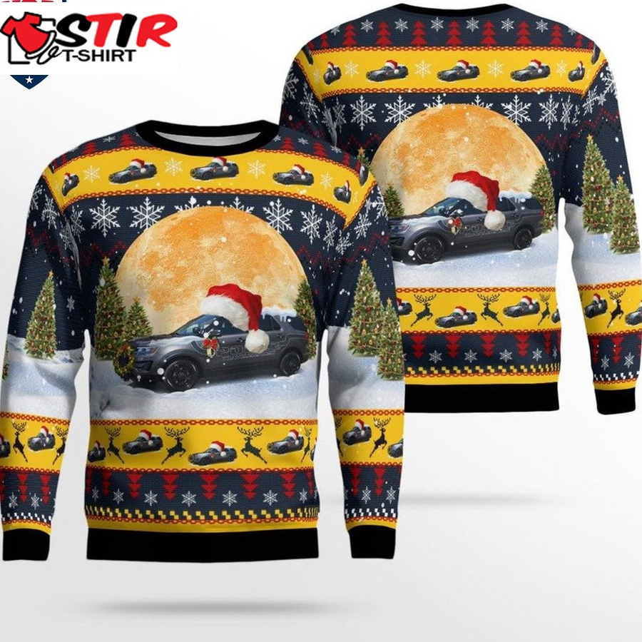 Hot South Carolina Travelers Rest Police Department 3D Christmas Sweater