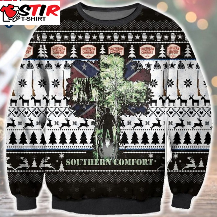 Hot Southern Comfort Ugly Christmas Sweater