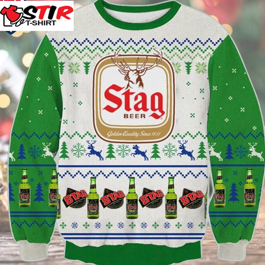 Hot Stag Ugly Christmas Sweater