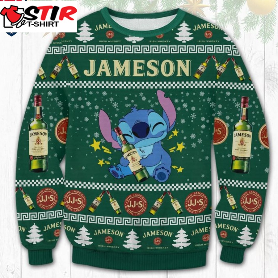 Hot Stitch Hug Jameson Ugly Christmas Sweater