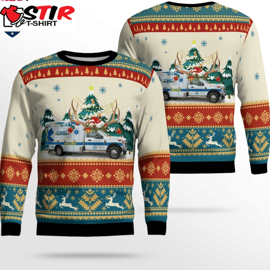 Hot Sumner County Ems 3D Christmas Sweater