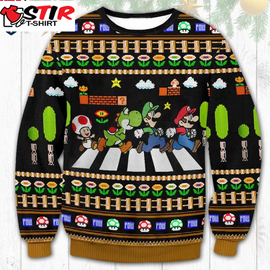Hot Super Mario Ugly Christmas Sweater