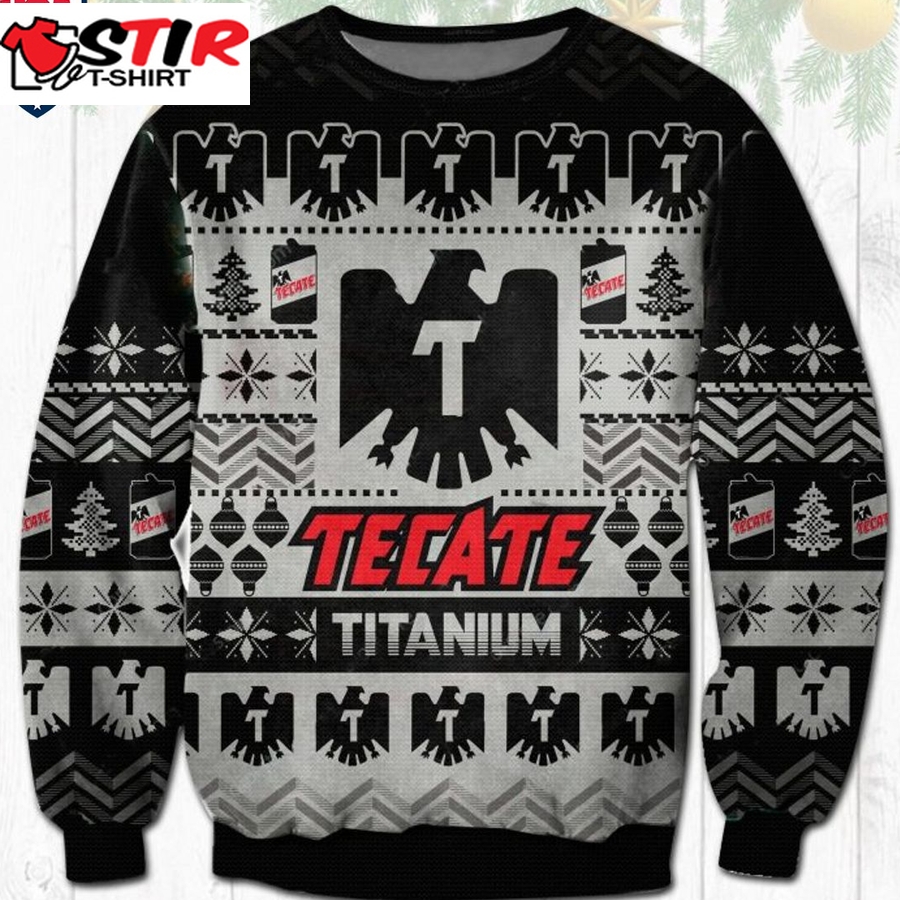 Hot Tecate Titanium Ugly Christmas Sweater