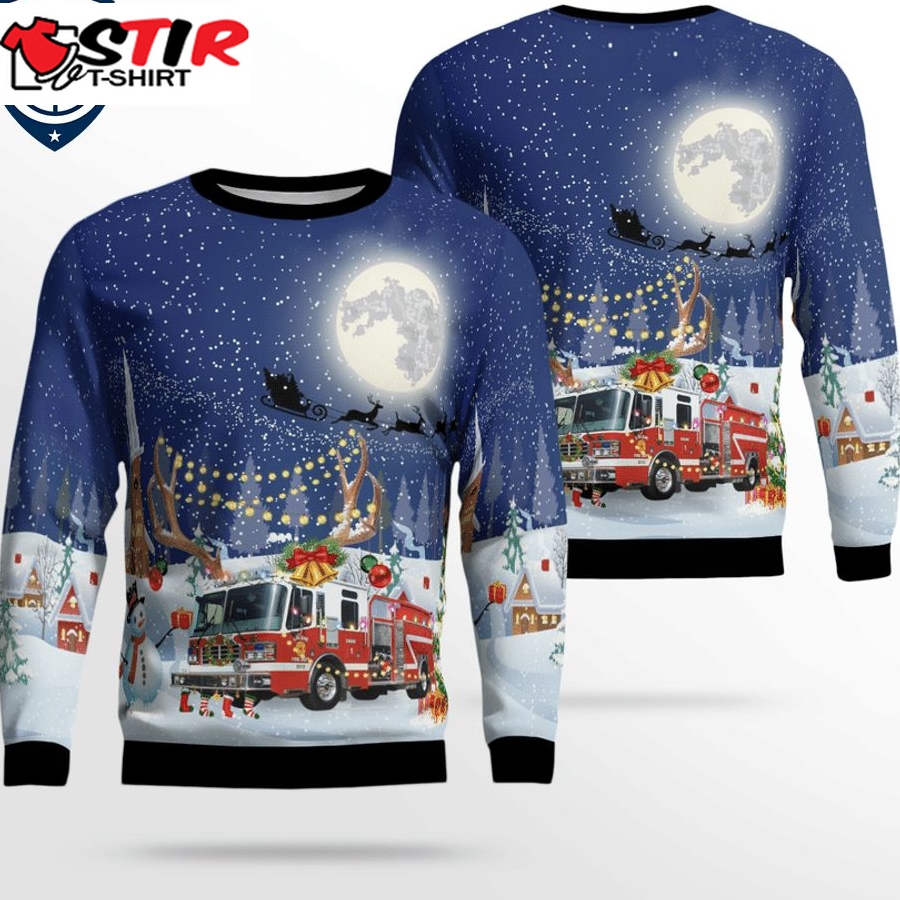 Hot Texas Abilene Fire Department Ver 1 3D Christmas Sweater