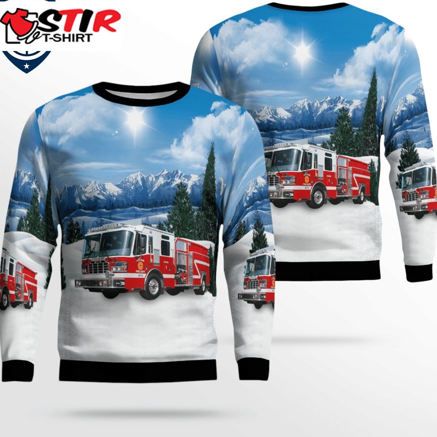 Hot Texas Abilene Fire Department Ver 2 3D Christmas Sweater