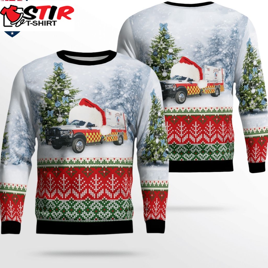 Hot Texas San Marcos Hays County Ems Ver 2 3D Christmas Sweater