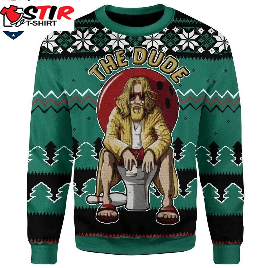 Hot The Dude Ugly Christmas Sweater