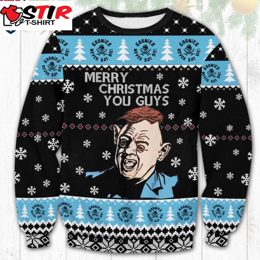 Hot The Goonies Merry Christmas You Guys Ugly Christmas Sweater