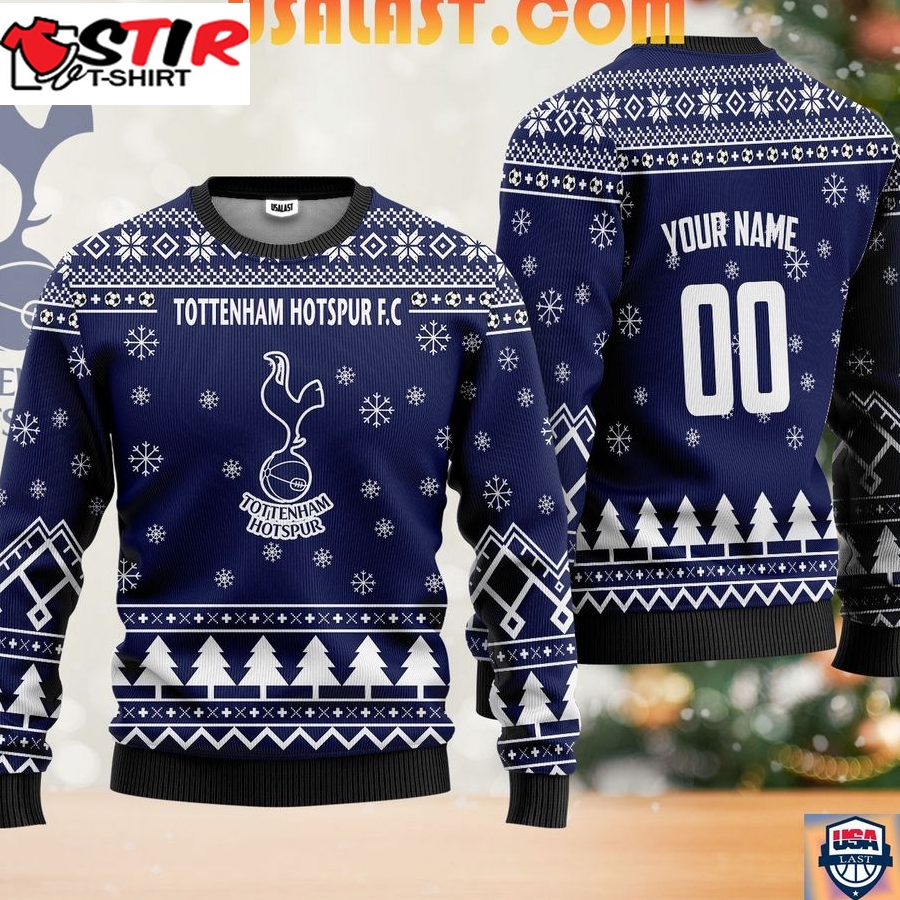 Hot Tottenham Hotspur Fc Ugly Sweater Christmas Jumper