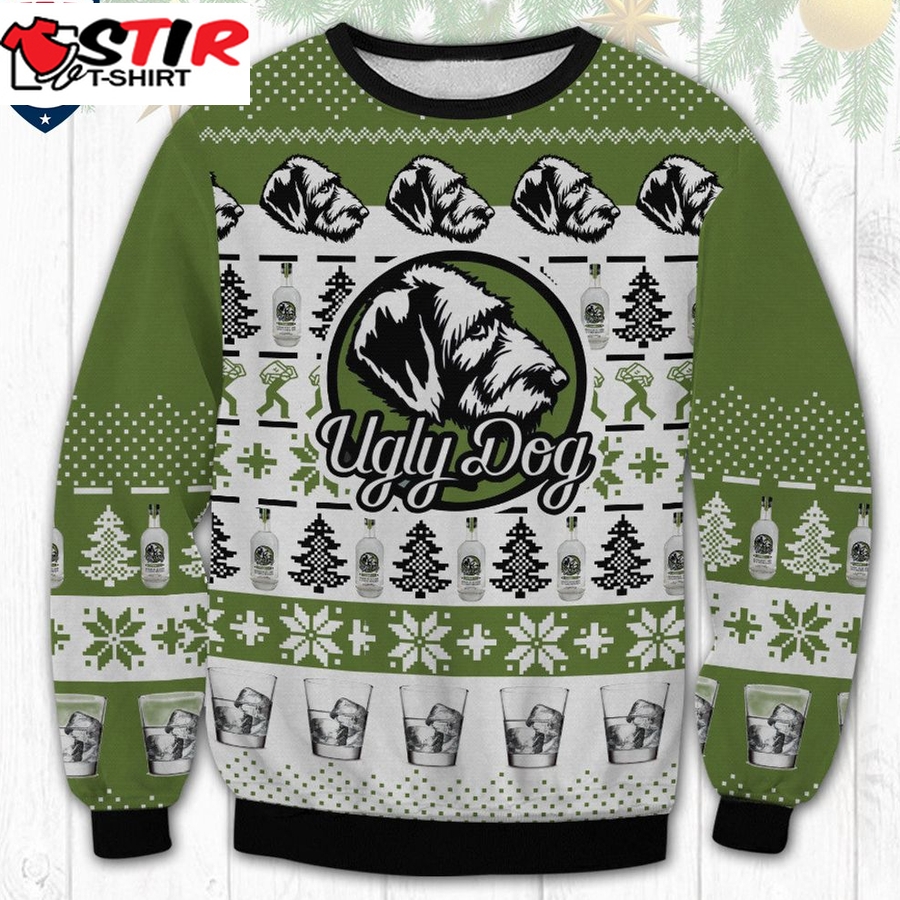 Hot Ugly Dog Ugly Christmas Sweater