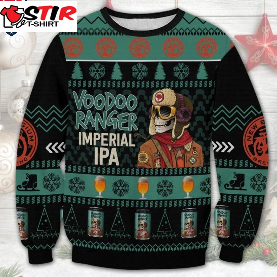 Hot Voodoo Ranger Ugly Christmas Sweater