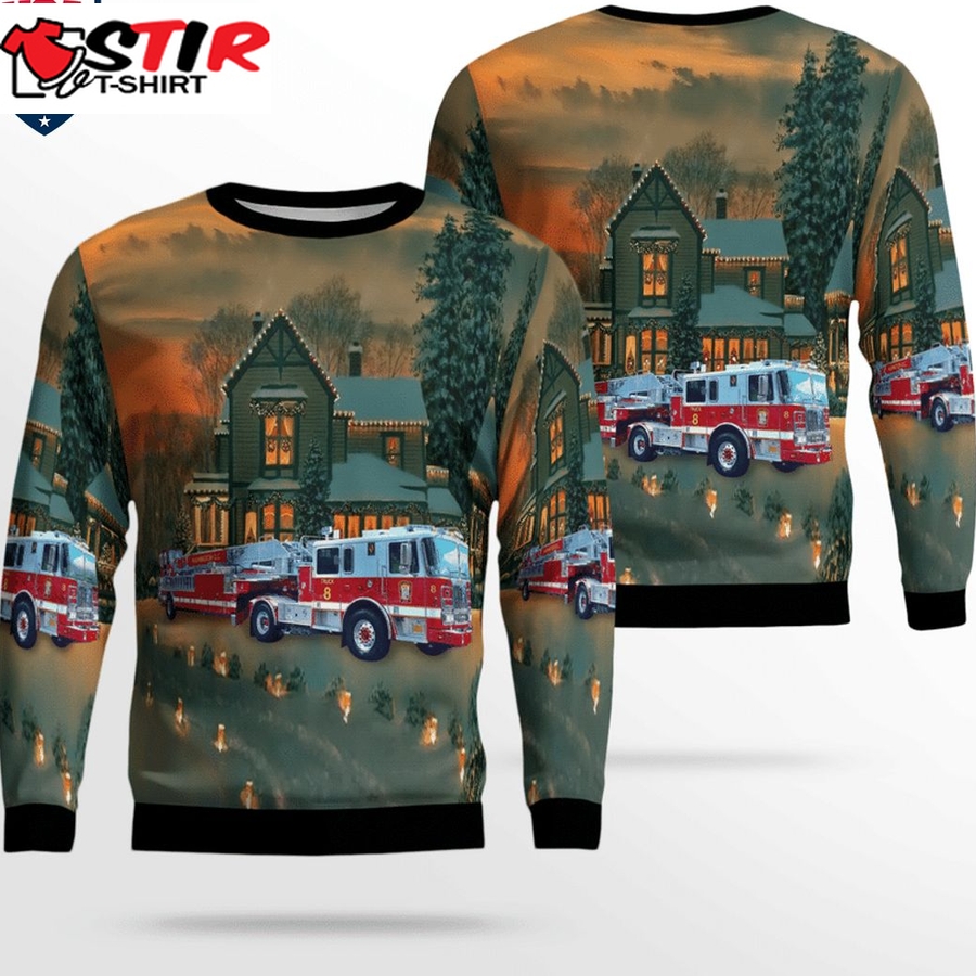 Hot Washington Dc Fire And Ems Department Ver 2 3D Christmas Sweater