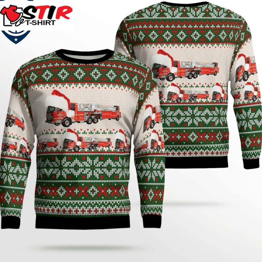 Hot Washington Seattle Fire Department 3D Christmas Sweater