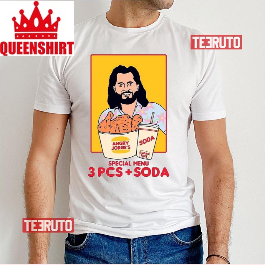 Jorge Masvidal 3 Piece With Soda Unisex T Shirt