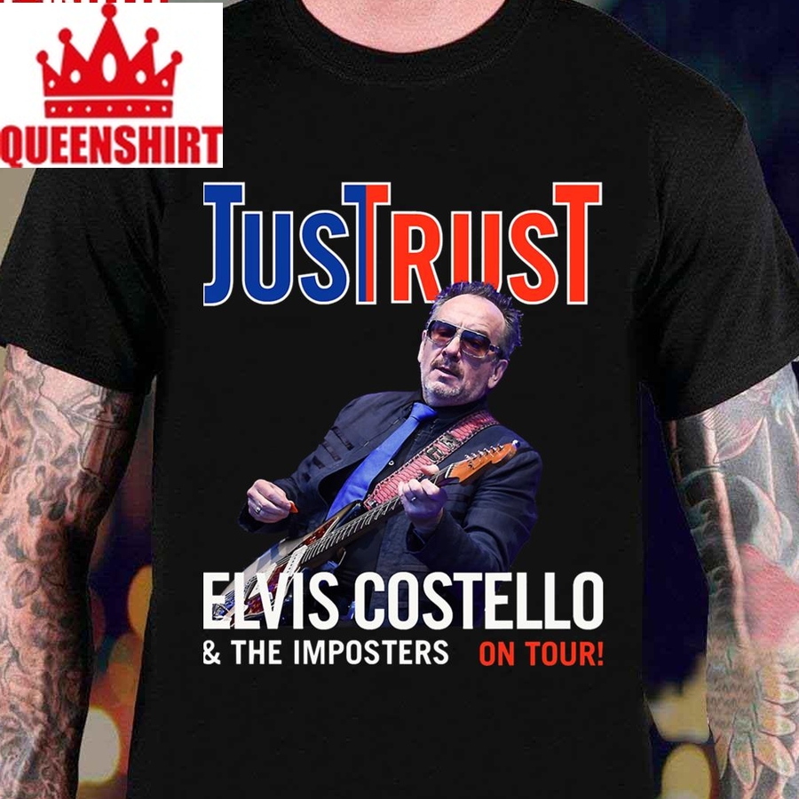 Just Trust Tour 2019 Elvis Costello Photographic Unisex T Shirt
