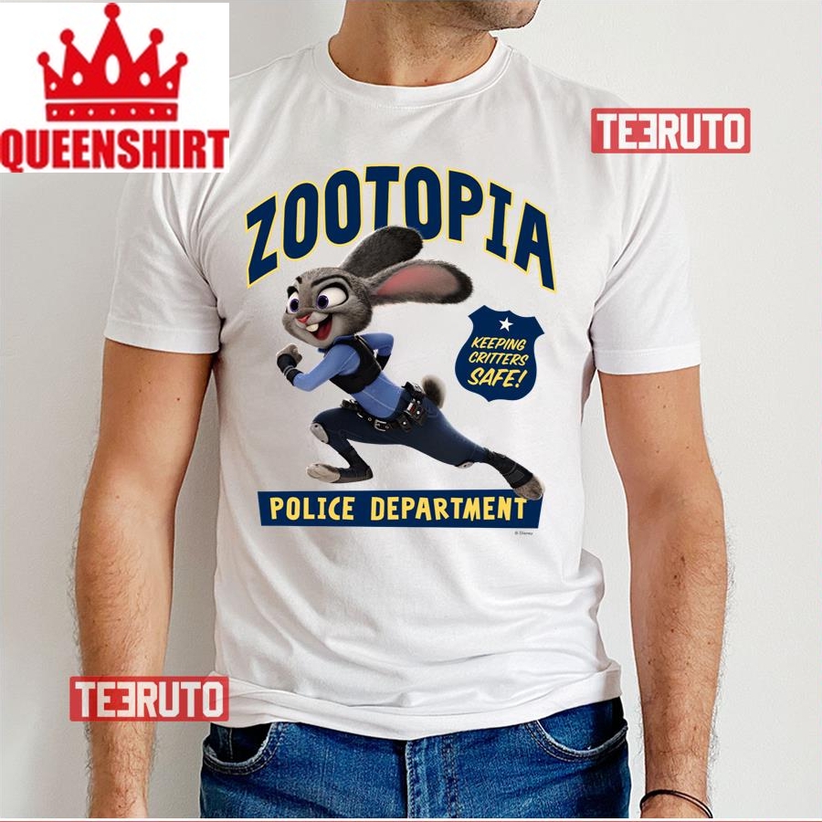 Keeping Critters Safe Zootopia Judy Hopps Unisex T Shirt