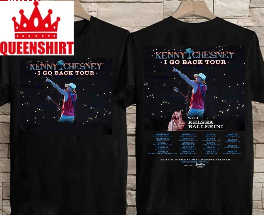 Kenny Chesney I Go Back 2023 Tour Unisex T Shirt
