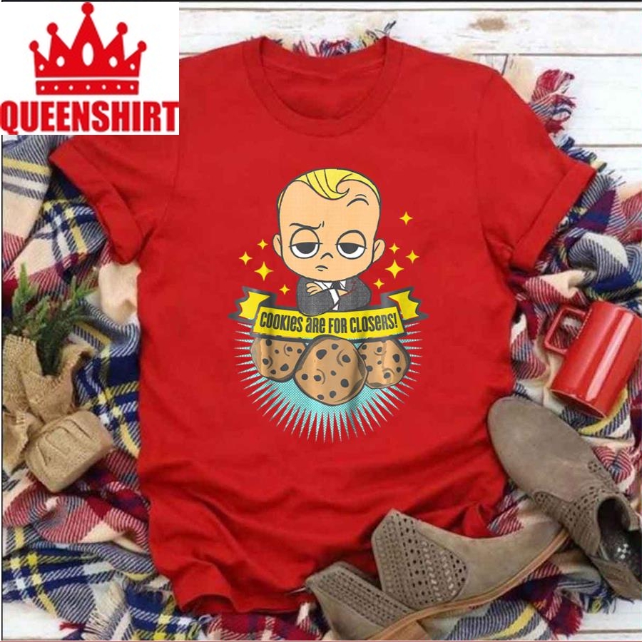 Kids Dreamworks Boss Baby Gift For Birthday Plus Size Unisex T Shirt