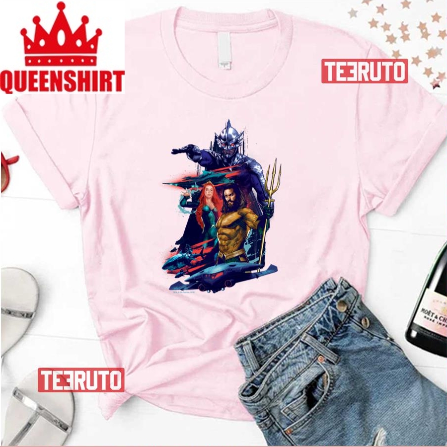King Orm Versus Mera &038; Aquaman Aquaman Unisex T Shirt