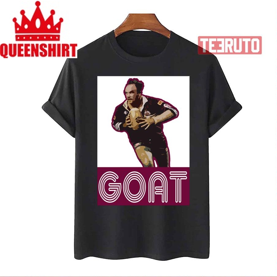 King Wally Lewis The Goat Rugby Unisex T Shirt