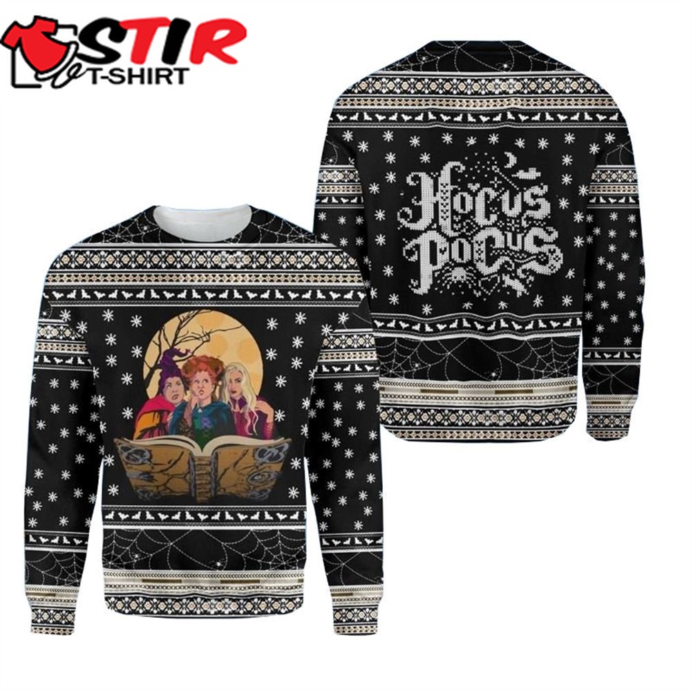 Witches Hocus Pocus Ugly Sweater Halloween Ugly Sweater