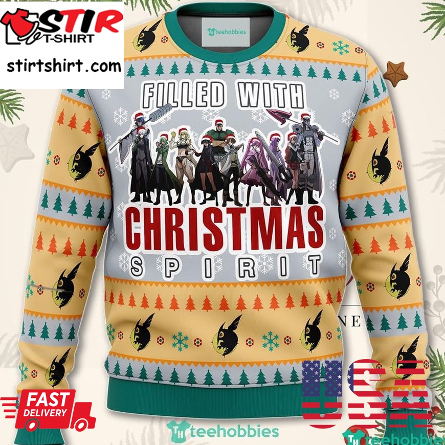 Akame Ga Kill Night Raid Christmas Sweater For Men Women