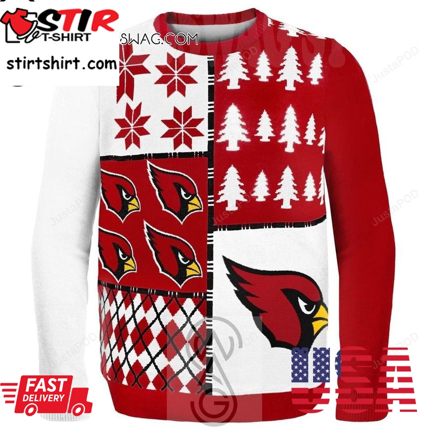 Arizona Cardinals American Football Team Holiday Party Ugly Christmas Sweater