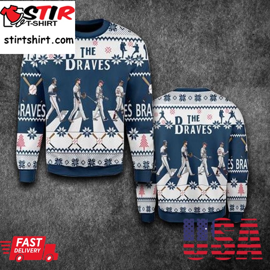 Atlanta Braves World Series 2021 Ugly Christmas Sweater Fan Gift