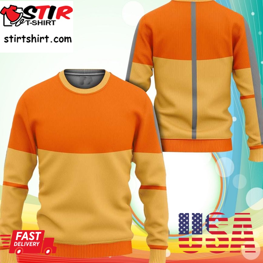 Avatar The Last Airbender Sweatshirt Air Elemental Uniform Costume Shirt