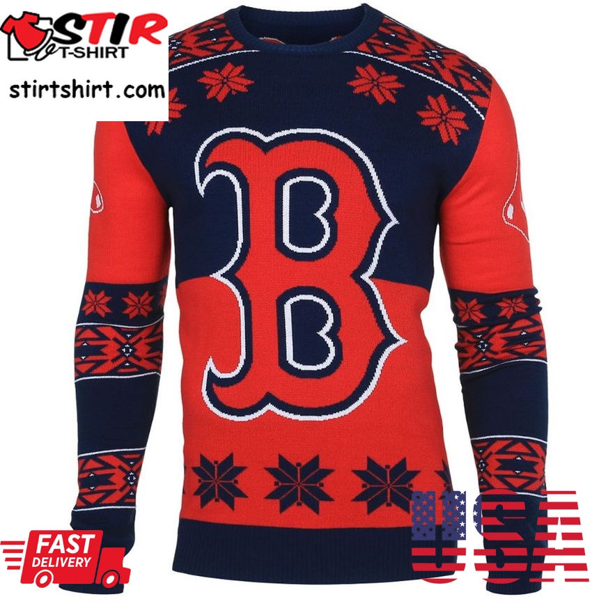 Best Boston Red Sox Big Logo Mlb Ugly Sweater
