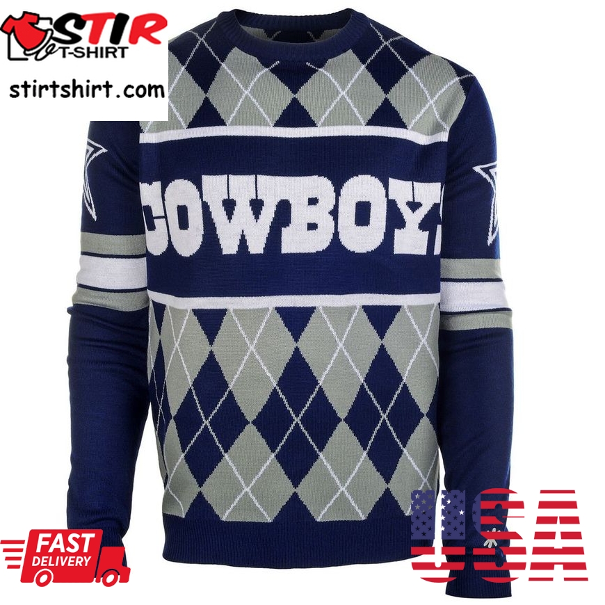 Best Dallas Cowboys Exclusive Argyle Sweater