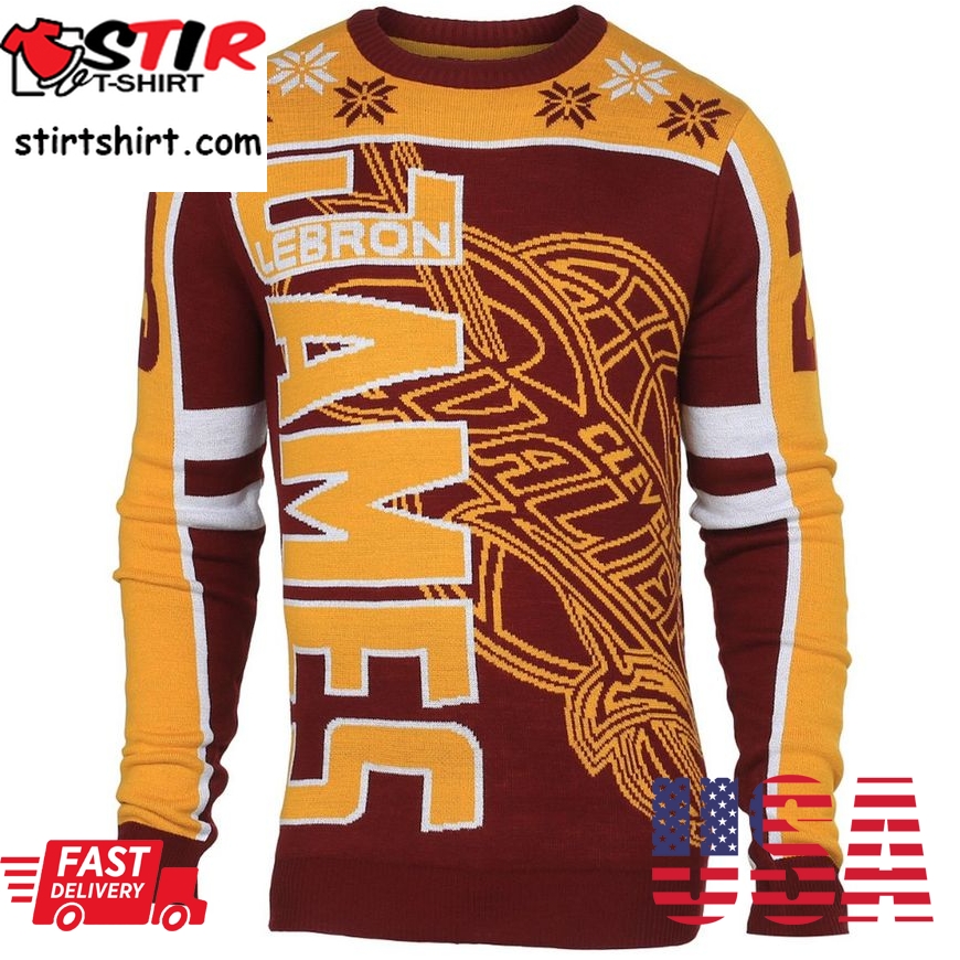 Best Lebron James Cleveland Cavaliers Nba Player Ugly Sweater