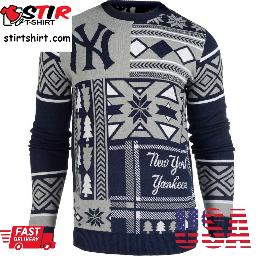 Best New York Yankees Patches Mlb Ugly Sweater