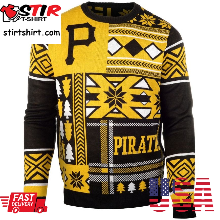 Best Pittsburgh Pirates Patches Mlb Ugly Sweater