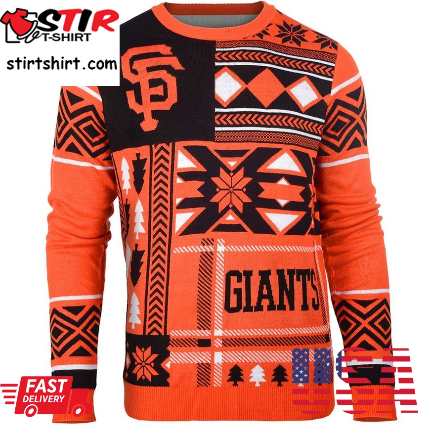 Best San Francisco Giants Patches Mlb Ugly Sweater