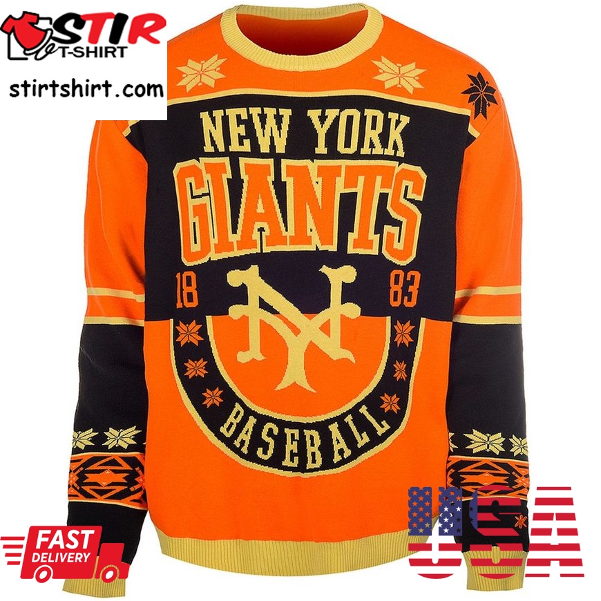 Best San Francisco Giants Retro Cotton Sweater