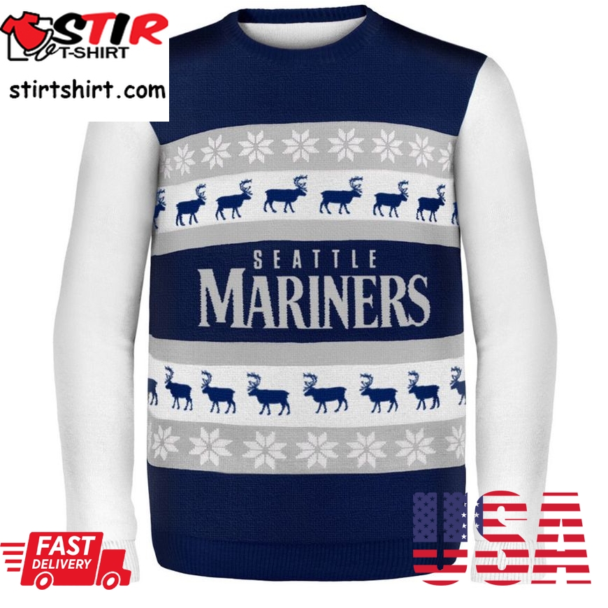 Best Seattle Mariners Mlb Ugly Sweater Wordmark