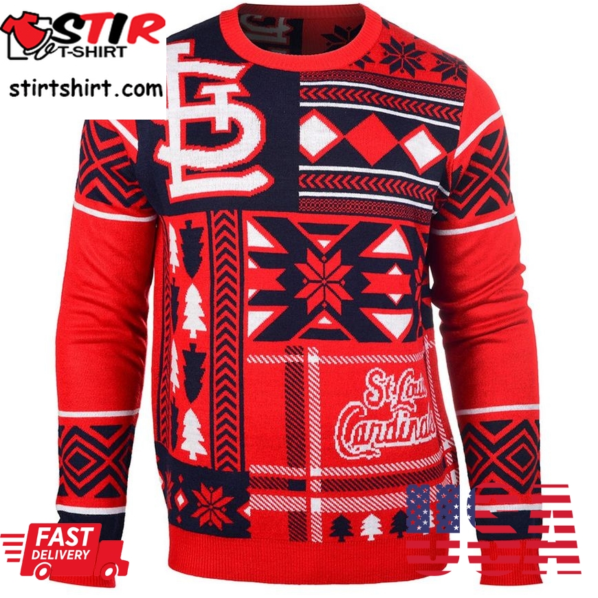 Best St Louis Cardinals Patches Mlb Ugly Sweater