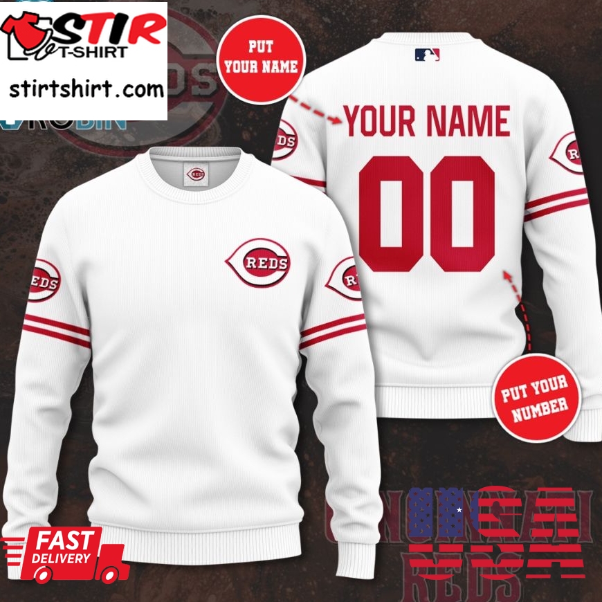 Cincinnati Reds MLB Ugly Sweater Wordmark