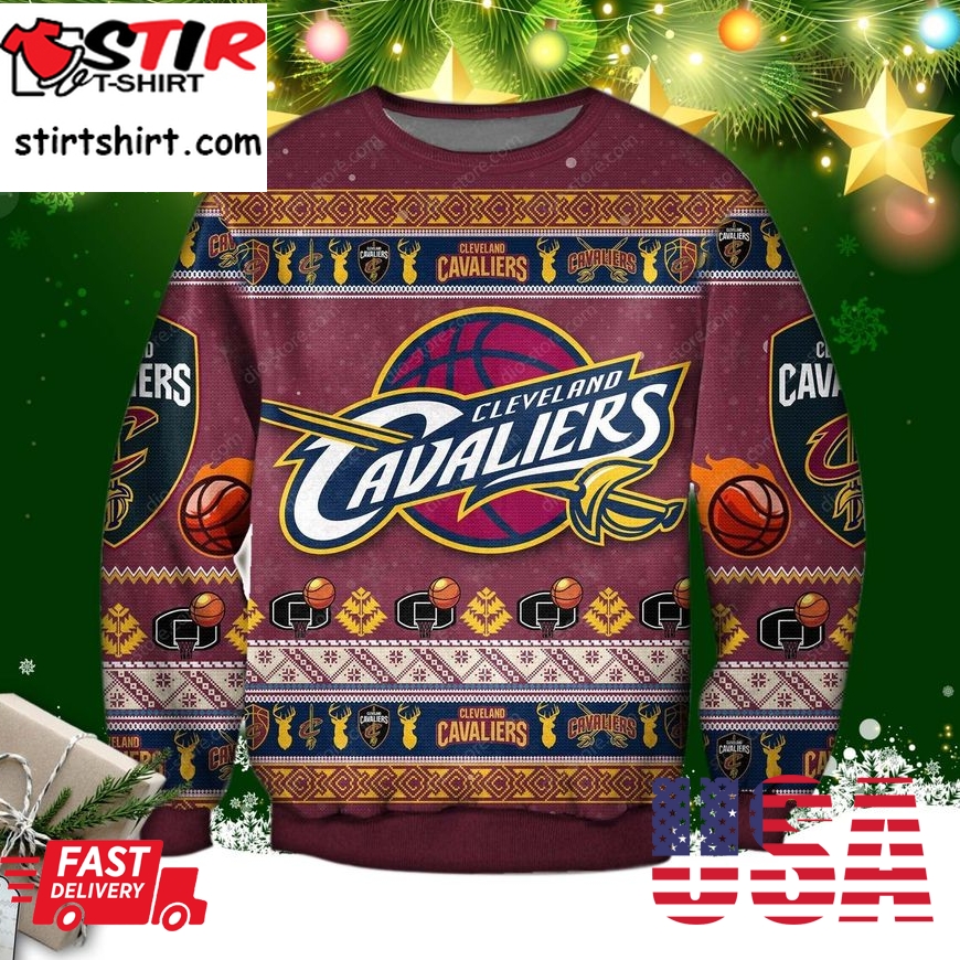 Cleveland Cavaliers Ugly Christmas Sweatshirt