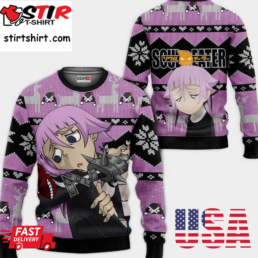 Crona Anime Soul Eater Xmas Ugly Christmas Knitted Sweater