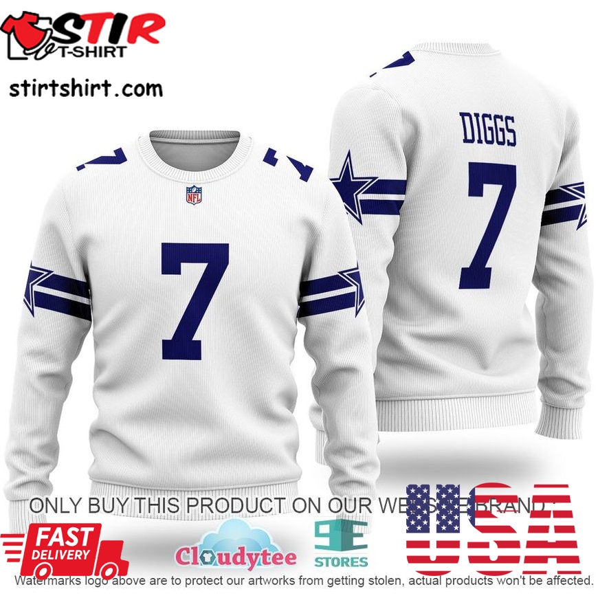 Dallas Cowboys Diggs Christmas Sweater  