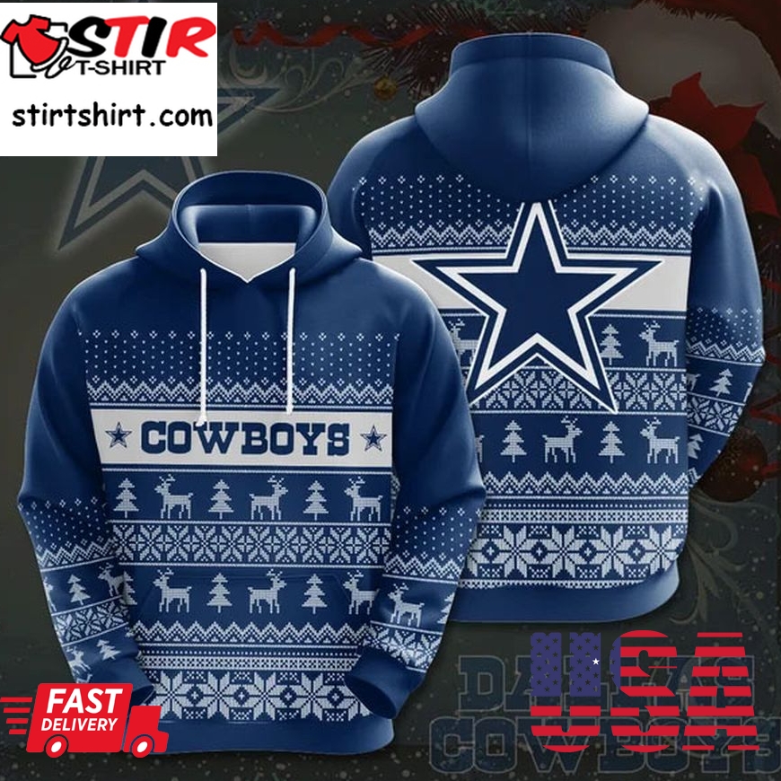 Dallas Cowboys Football Ugly Christmas Sweater